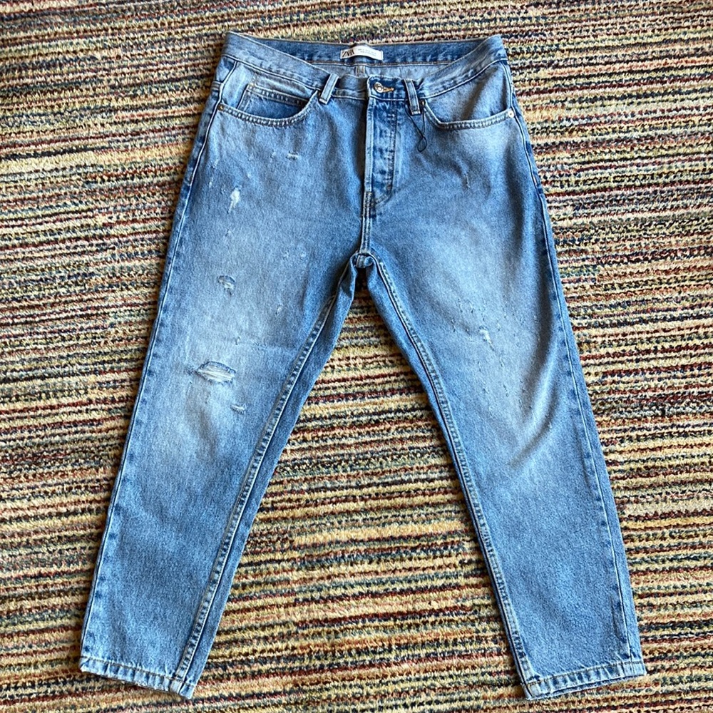 Zara mom jeans